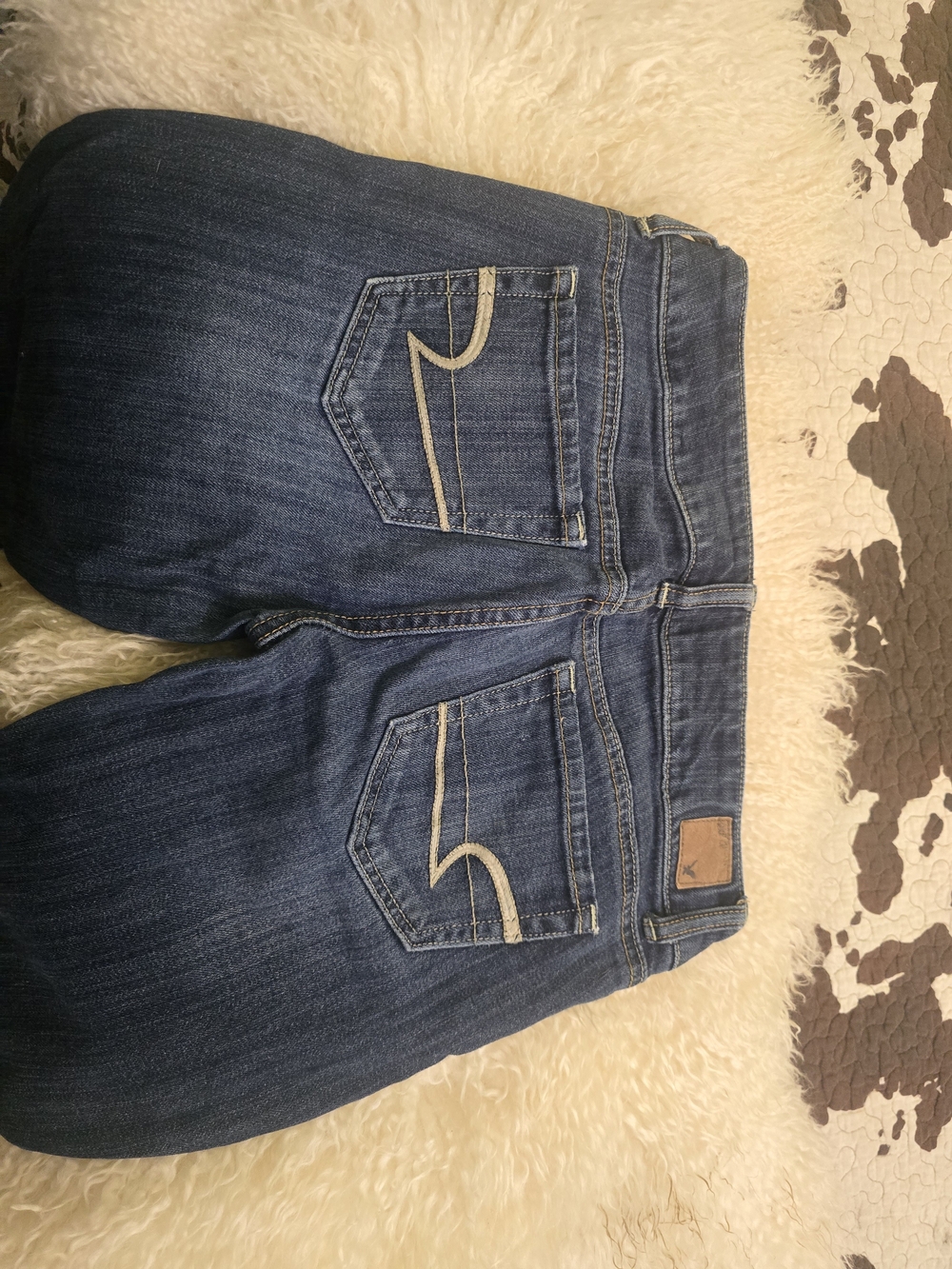 American Eagle Outfitters Dark Blue Bootcut Jeans